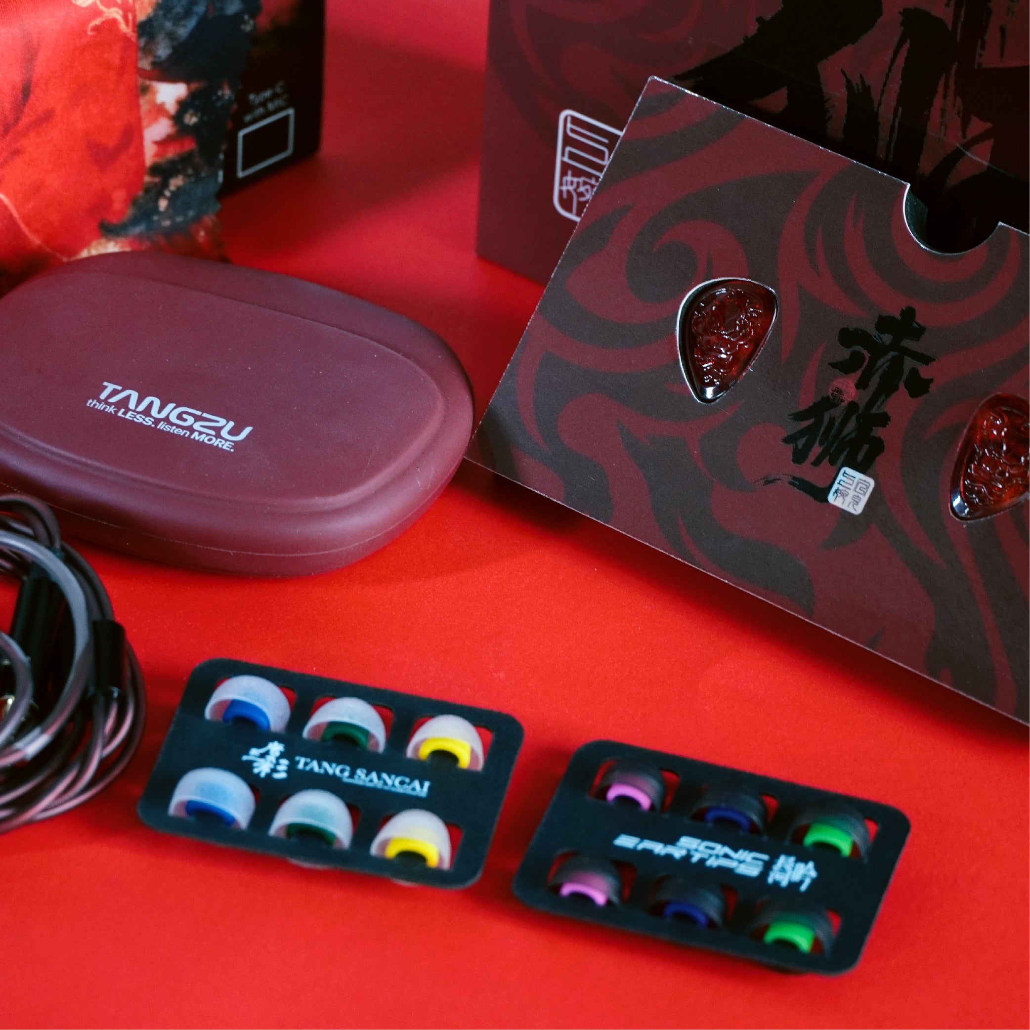 TANGZU WANER SG 2 Red Lion Bass Edition 10mm PET Single Dynamic IEM (Active)