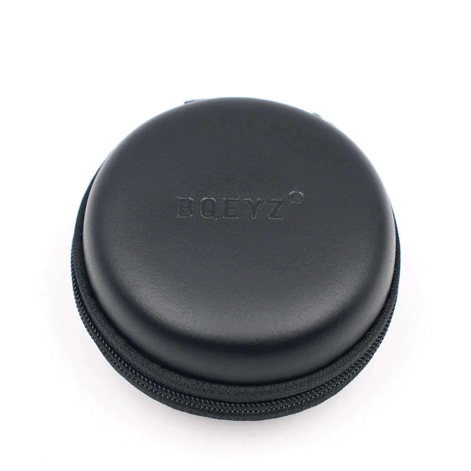BQEYZ EVA Black Round Portable Storage Case for IEM, DAC & Earphones