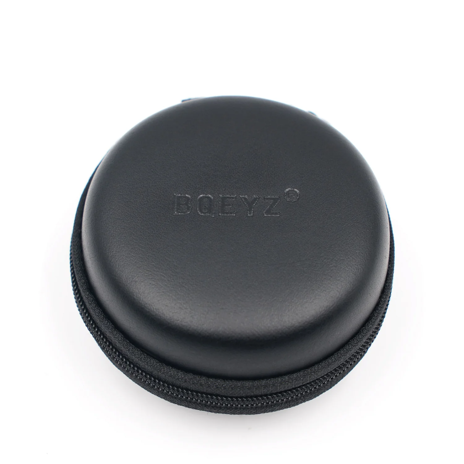 BQEYZ EVA Black Round Portable Storage Case for IEM, DAC & Earphones